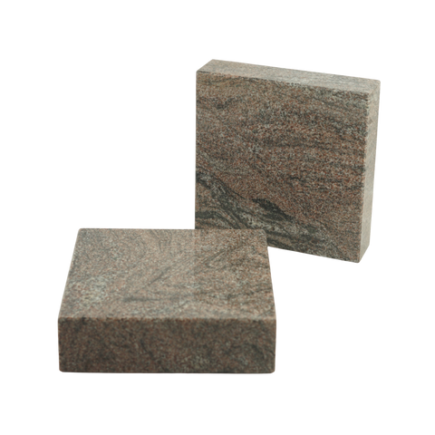 Lampen- und Vasensockel 20x20x5 cm Granit, poliert, wetterfest