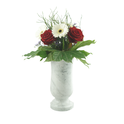 Grabvase "Taille-medium" aus Marmor
