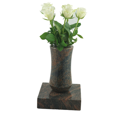 Grabvase Atria mit Granitsockel