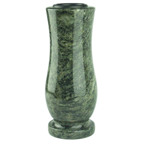 Grave vase Taille-medium made of granite – slim-cylindrical, various colors