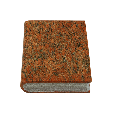 Reclining stone "closed book"