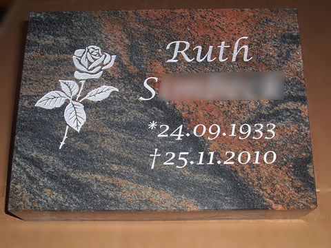 6cm height - rectangle bed plate
