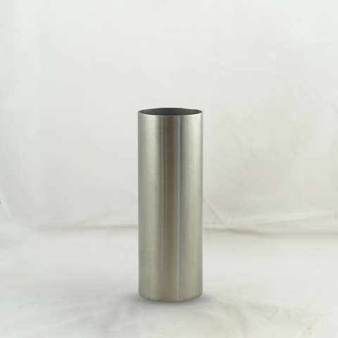 Grabvase Tube aus Edelstahl – zylindrisch, verschiedene Farben