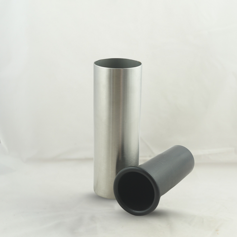 Grabvase Tube aus Edelstahl – zylindrisch, verschiedene Farben