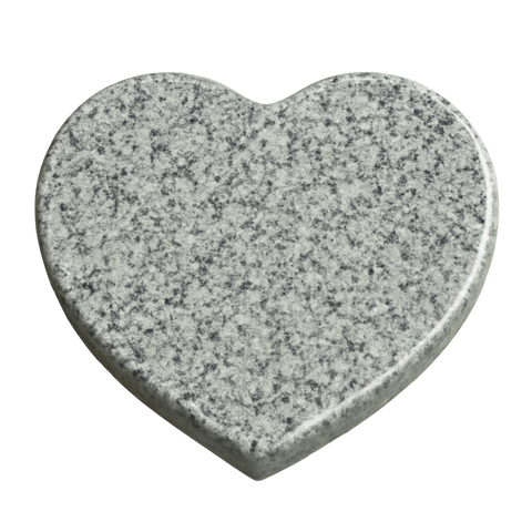 Herzplatte aus Granit verschiedene Granitsorten