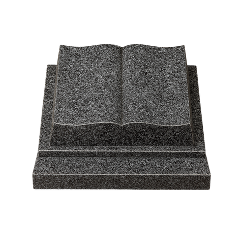 Gravestone "open book on gravestone"
