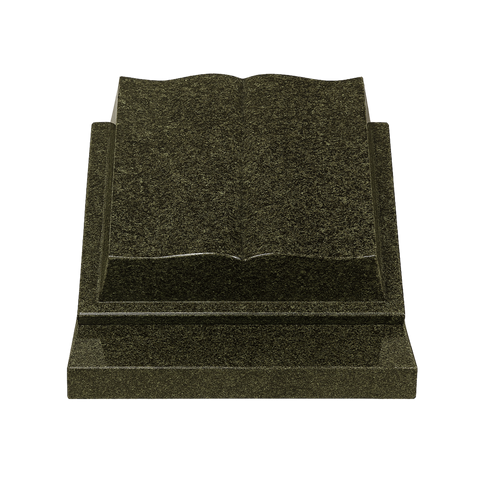 Gravestone "open book on gravestone"