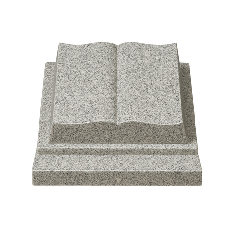 Gravestone "open book on gravestone"