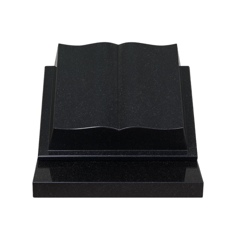 Gravestone "open book on gravestone"