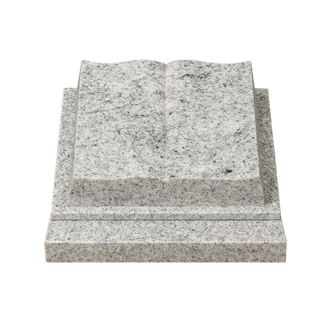 Gravestone "open book on gravestone"
