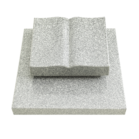 Gravestone "open book -small- on gravestone"