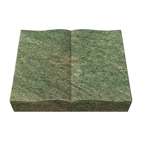 Reclining stone "open book"