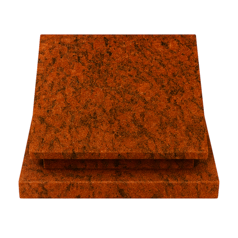 Pedestal on gravestone