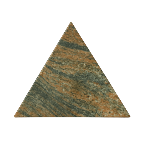 Reclining stone pyramid