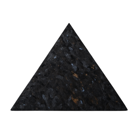 Reclining stone pyramid