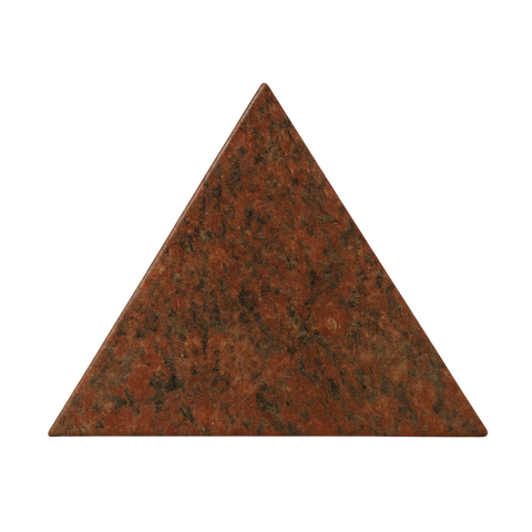 Reclining stone pyramid