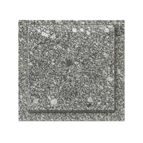 Reclining stone "Inscription plate rounded on gravestone"