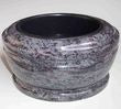Granit-Grabschale Exclusiv-grande 33 cm – Granit-Auswahl rötlich-grau, blaugrau-schwarz-rotbraun, schwarz, poliert & würdevoll