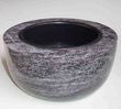 Granite grave bowl Modern-grande 33 cm – granite selection white-beige-grey-brownish, reddish-grey, blue-grey-black-reddish-brown, black, polished & dignified