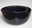 Granit-Grabschale Modern-grande 40 cm – Granit-Auswahl weiß-beige-grau-bräunlich, rötlich-grau, blaugrau-schwarz-rotbraun, schwarz, poliert & würdevoll