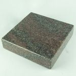 Grablampe Venezia aus Edelstahl mit Granitsockel - 13 Farben
