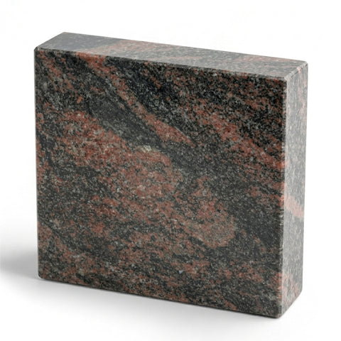 Lampen- und Vasensockel 20x20x5 cm Granit, poliert, wetterfest