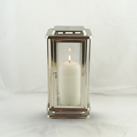 Grablampe Royal aus Edelstahl, 12×12×23 cm