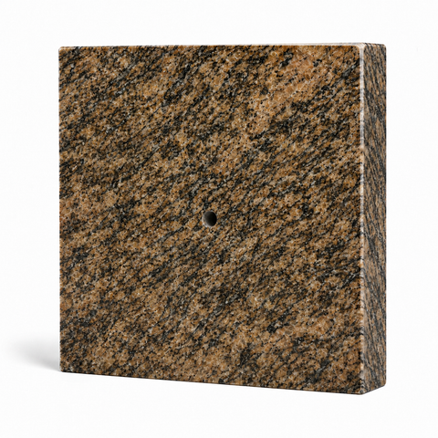 Lamp and vase base 20x20x5 cm granite polished, weatherproof
