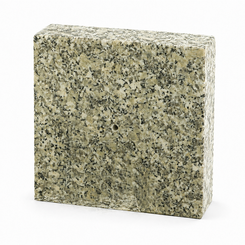 Lamp and vase base 20x20x5 cm granite polished, weatherproof