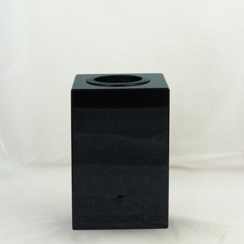 Grave vase Cube-XL made of granite – cubic, various colors