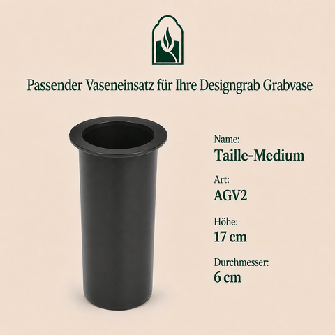 Vaseneinsatz aus Kunststoff