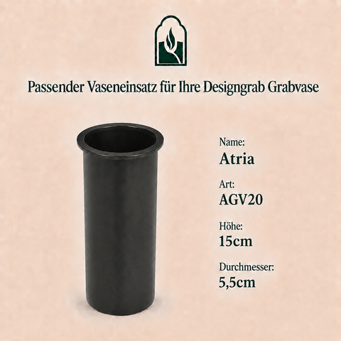 Vaseneinsatz aus Kunststoff