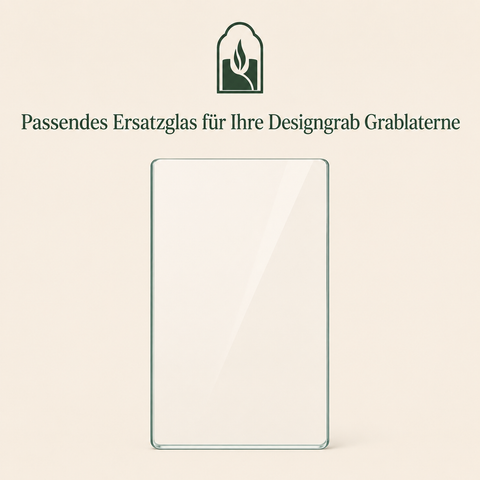 Ersatzgläser für Grablaternen – 2 bis 4 Scheiben