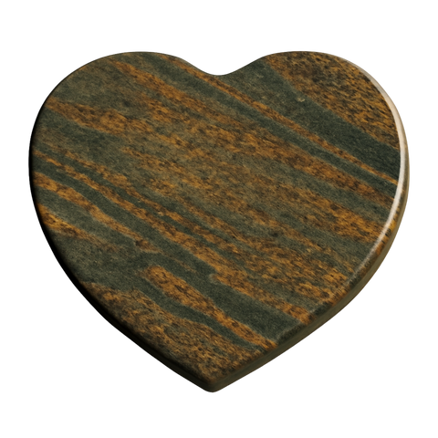 Heart plate made of granite various types of granite