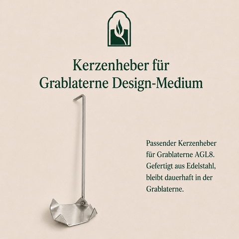 Kerzenheber für Grablampen