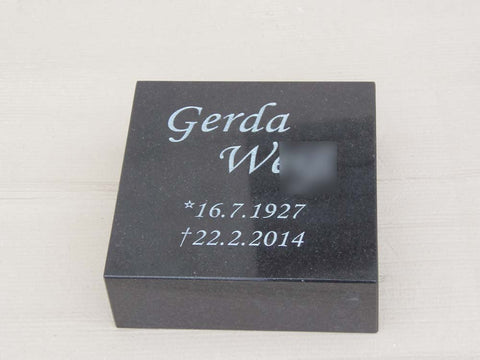 Liegeplatte Rechteck - 12cm dick