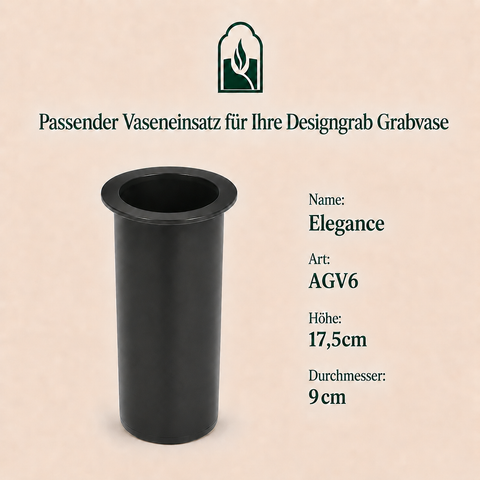 Vaseneinsatz aus Kunststoff